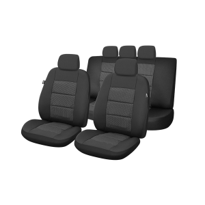 Set huse scaun premium lux negru umb4