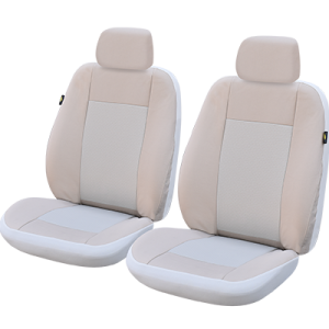 Huse scaun fata lux bej - set 2 buc