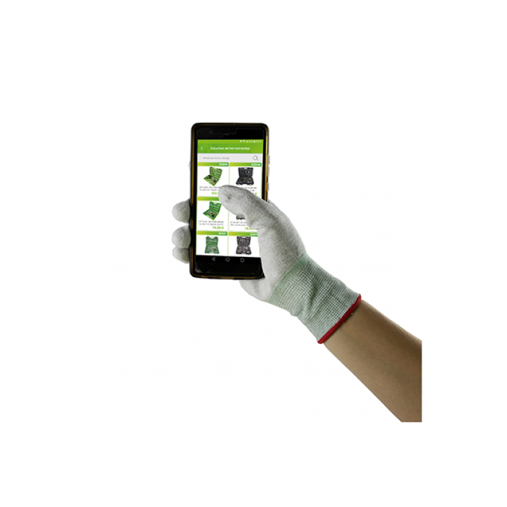 Manusi de lucru pentru ecrane tactile t.8 jbm - 52570 - JBM