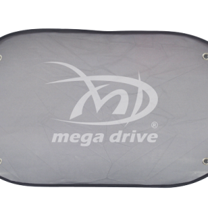 Parasolar luneta negru cu ventuze (50x100cm)