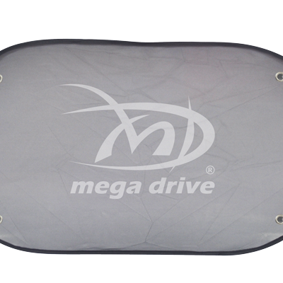 Parasolar luneta negru cu ventuze (50x100cm) - 08292 - MEGA DRIVE