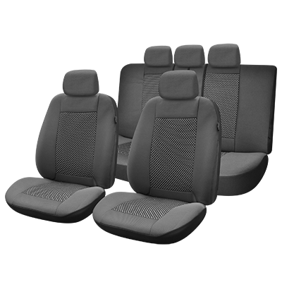 Set huse scaun lux negru umb4