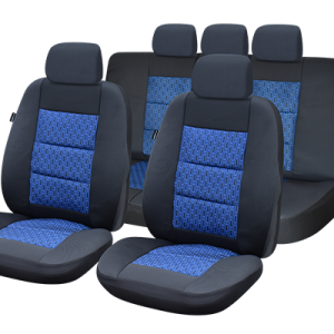 Set huse scaun premium lux - albastru