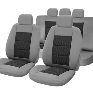 Set huse scaun premium lux gri umb3