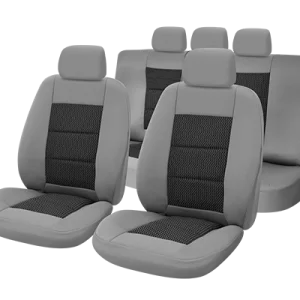 Set huse scaun premium lux gri umb3