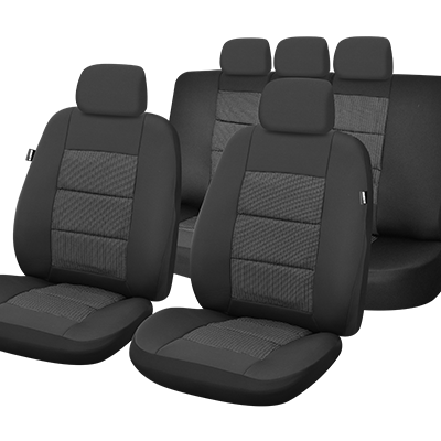 Set huse scaun premium lux negru umb4