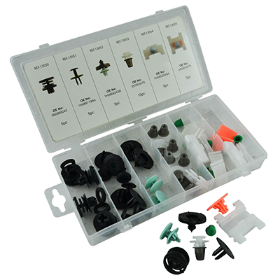 Trusa clipsuri din plastic jbm pentru audi 31buc - 08675 - JBM