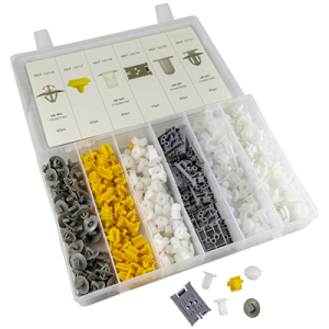 Trusa clipsuri din plasticrenault 300buc jbm