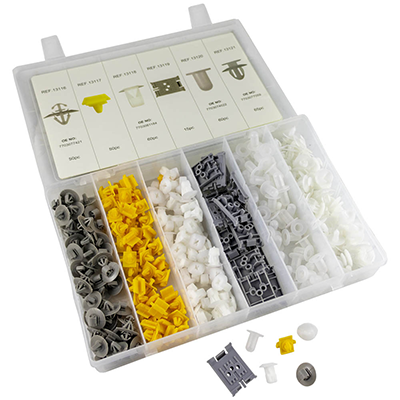 Trusa clipsuri din plasticrenault 300buc jbm - 08679 - JBM