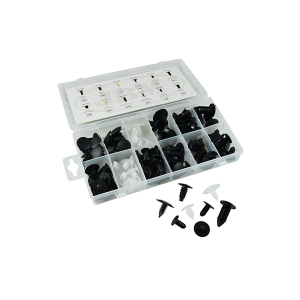 Trusa de clips de plastic - universal 128 pcs jbm