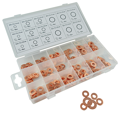 Trusa saibe de cupru pentru injectoare 150buc jbm - 08683 - JBM