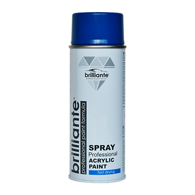 Vopsea spray albastru trafic (ral 5017) 400 ml brilliante