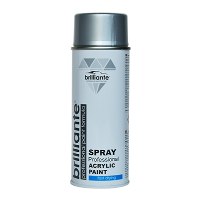 Vopsea spray aluminiu white (ral 9006) 400 ml brilliante