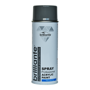 Vopsea spray gri inchis (ral 7037) 400 ml brilliante