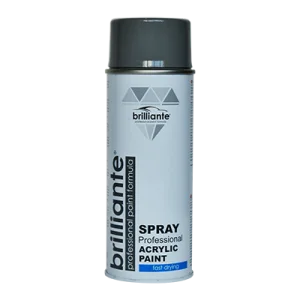 Vopsea spray gri inchis (ral 7037) 400 ml brilliante