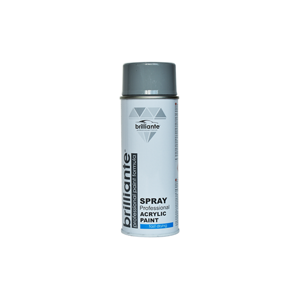 Vopsea spray gri trafic (ral 7042) 400 ml brilliante - 10520 - BRILLIANTE