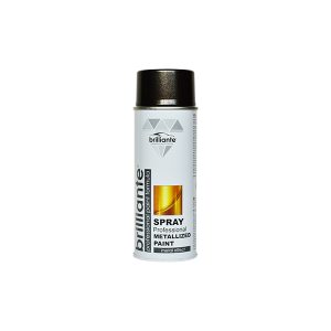 Vopsea spray metalizata negru 400 ml brilliante