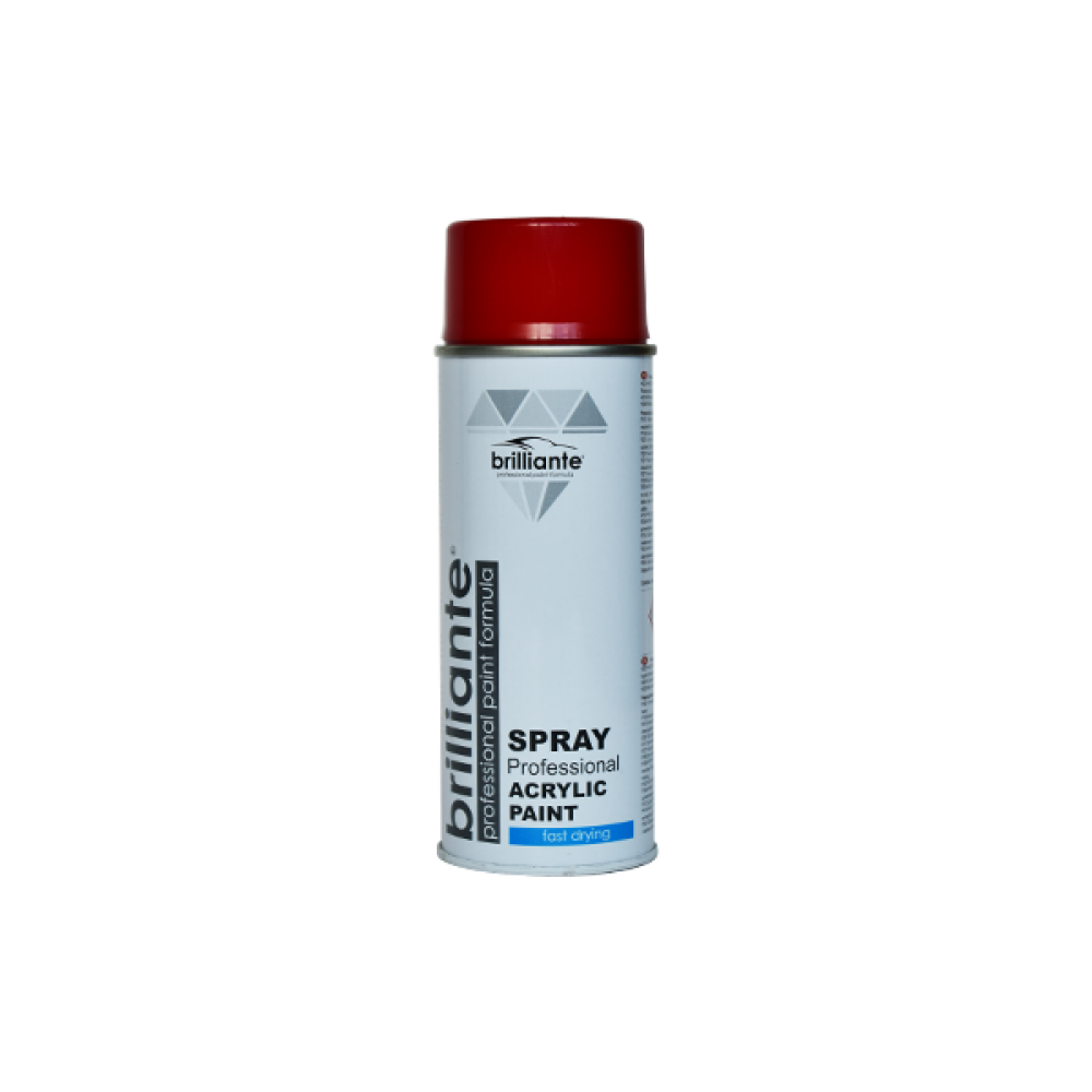 Vopsea spray rosu carmin (ral 3002) 400 ml brilliante - 10511 - BRILLIANTE