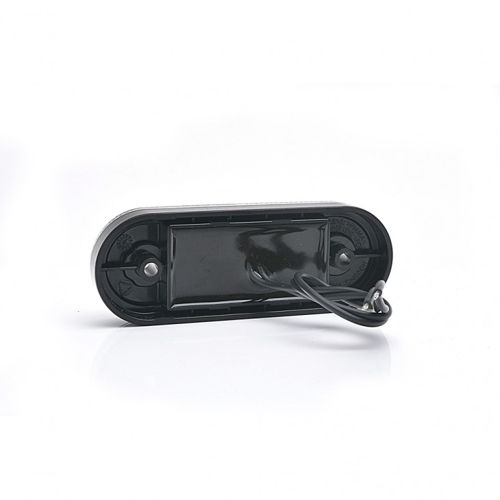 Lampa gabarit led 1225 w175, 12v-24v, pozitie alb was - 43488 - WAS
