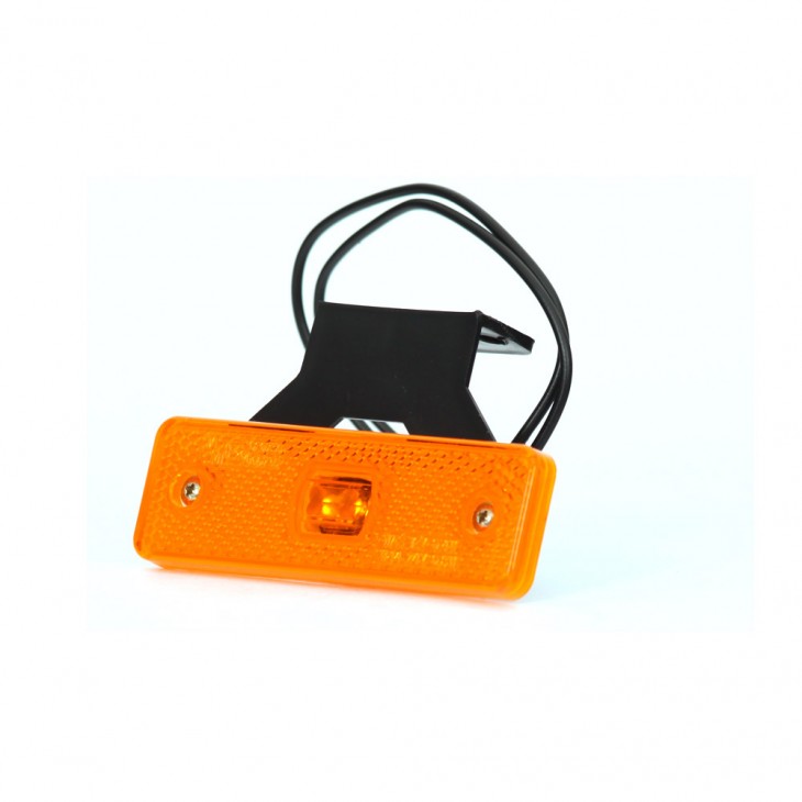 Lampa gabarit led 217z w44, 12v-24v, pozitie portocaliu was - 43377 - WAS
