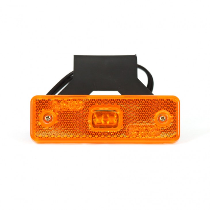 Lampa gabarit led 217z w44, 12v-24v, pozitie portocaliu was - 43377 - WAS