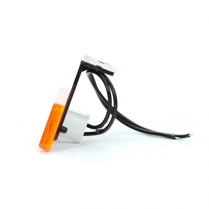 Lampa gabarit led 217z w44, 12v-24v, pozitie portocaliu was - 43377 - WAS