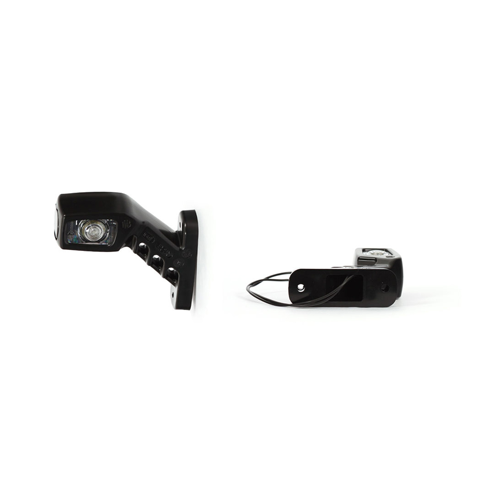 Lampa gabarit led cu brat 241l w49, 12v-24v, pozitie alb / rosu / portocaliu stanga was - 43383 - WAS