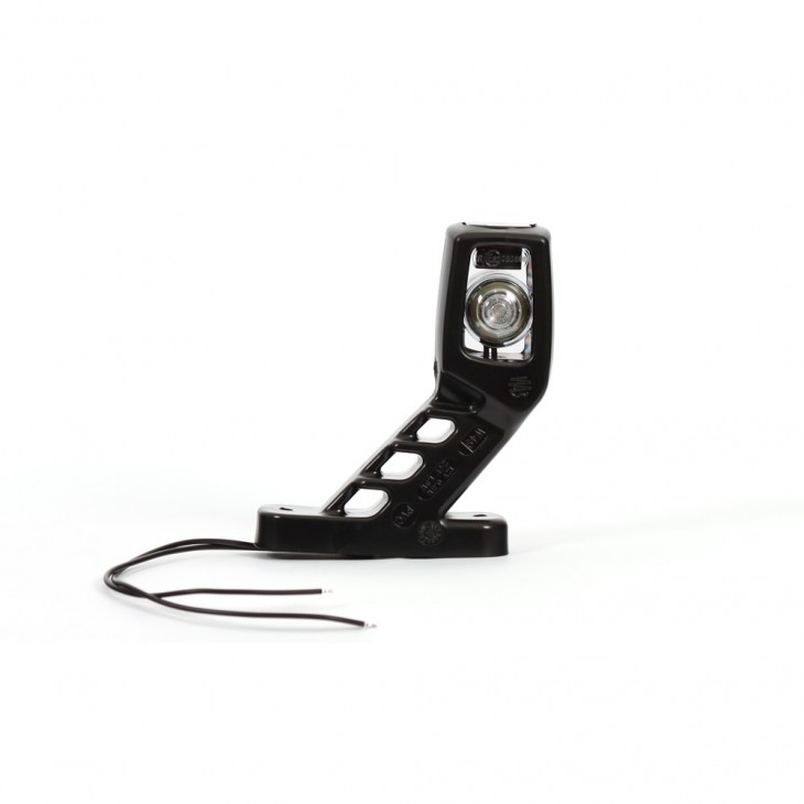 Lampa gabarit led cu brat 241l w49, 12v-24v, pozitie alb / rosu / portocaliu stanga was - 43383 - WAS