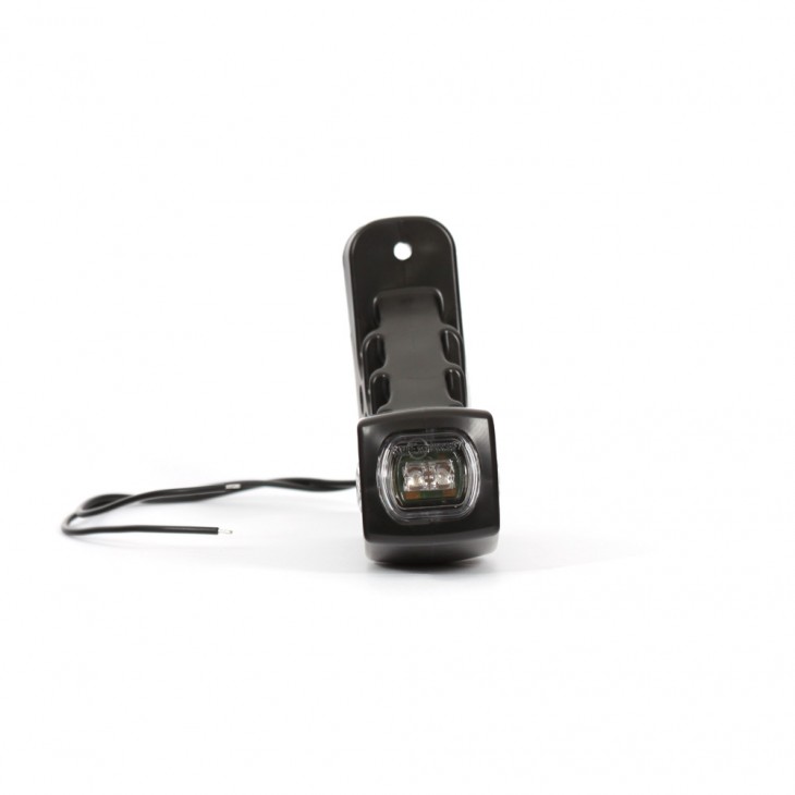 Lampa gabarit led cu brat 241l w49, 12v-24v, pozitie alb / rosu / portocaliu stanga was - 43383 - WAS