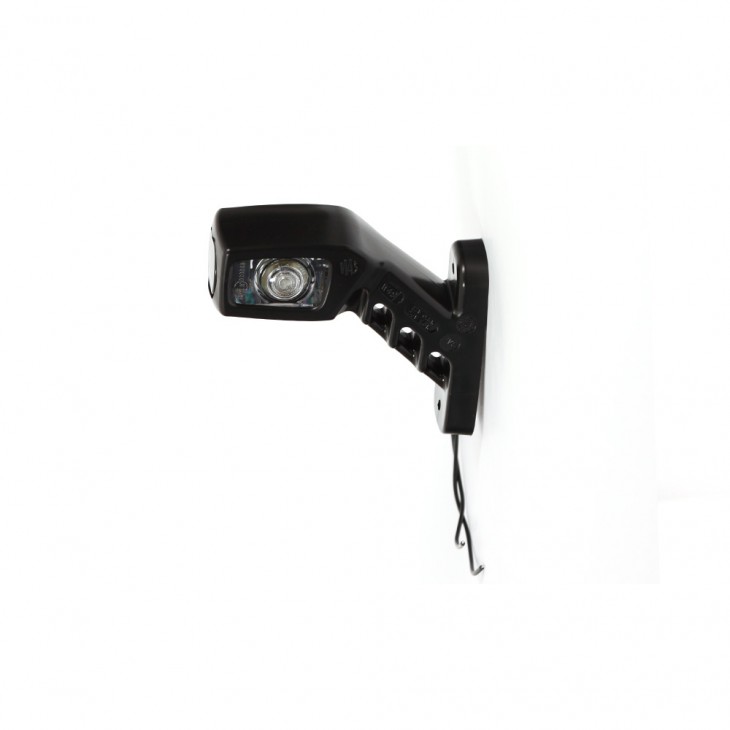 Lampa gabarit led cu brat 241l w49, 12v-24v, pozitie alb / rosu / portocaliu stanga was - 43383 - WAS
