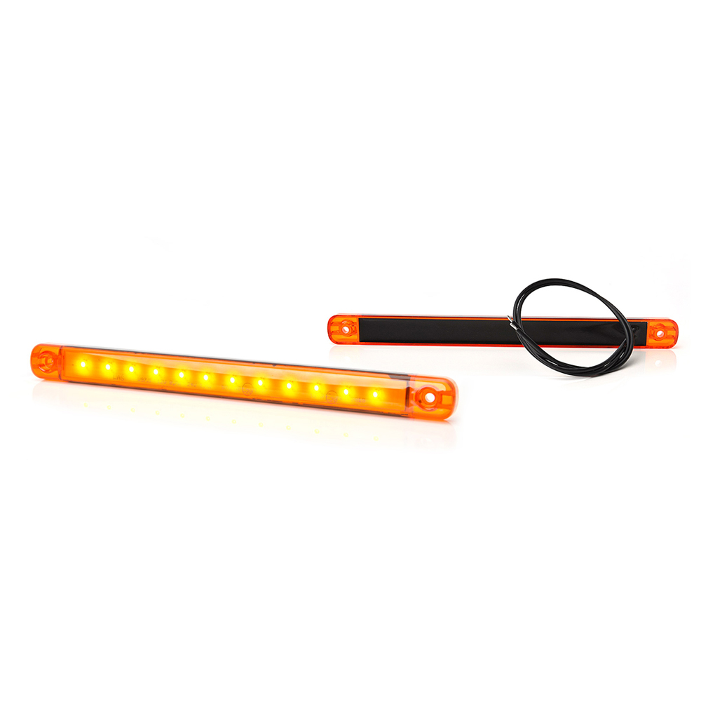 Lampa gabarit led 720 w97.5, 12v-24v, pozitie portocaliu was - 43422 - WAS