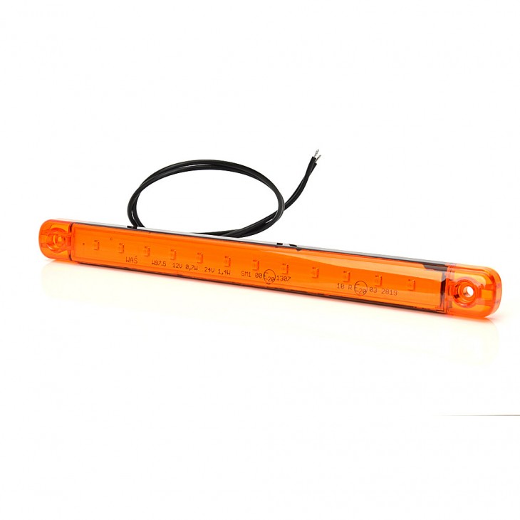 Lampa gabarit led 720 w97.5, 12v-24v, pozitie portocaliu was - 43422 - WAS