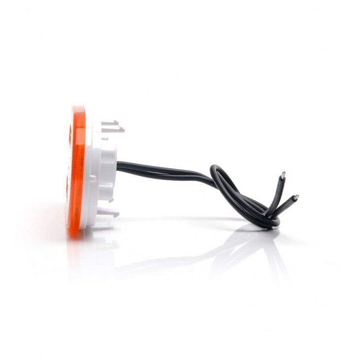 Lampa gabarit led 1386 w197, 12v-24v, pozitie portocaliu was - 43504 - WAS