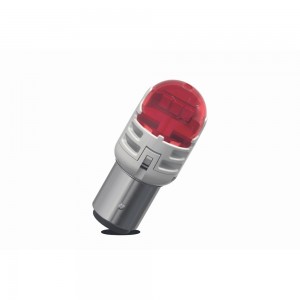 Set 2 becuri auxiliare cu led 12v p21/5w ultinon pro6000si red philips