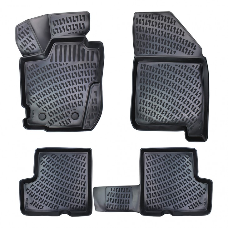 Set covorase auto cauciuc umbrella pentru dacia duster 4x4 2017- - 58090 - UMBRELLA