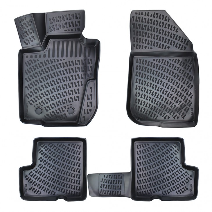 Set covorase auto cauciuc umbrella pentru dacia logan i2004-2012 - 58097 - UMBRELLA