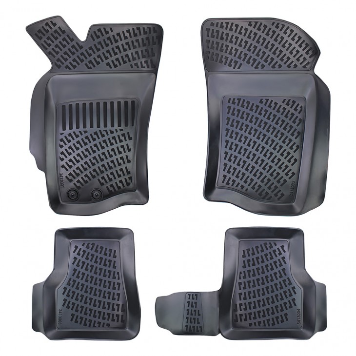 Set covorase auto cauciuc umbrella pentru fiat albea 2002-2012 - 58131 - UMBRELLA