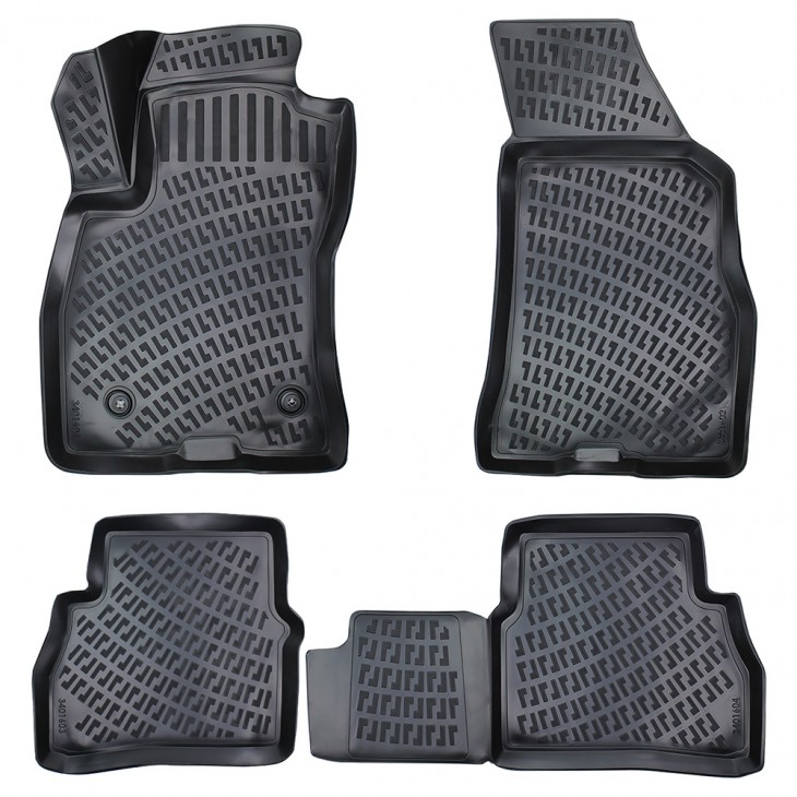 Set covorase auto cauciuc umbrella pentru fiat doblo (facelift) 2015- - 58143 - UMBRELLA