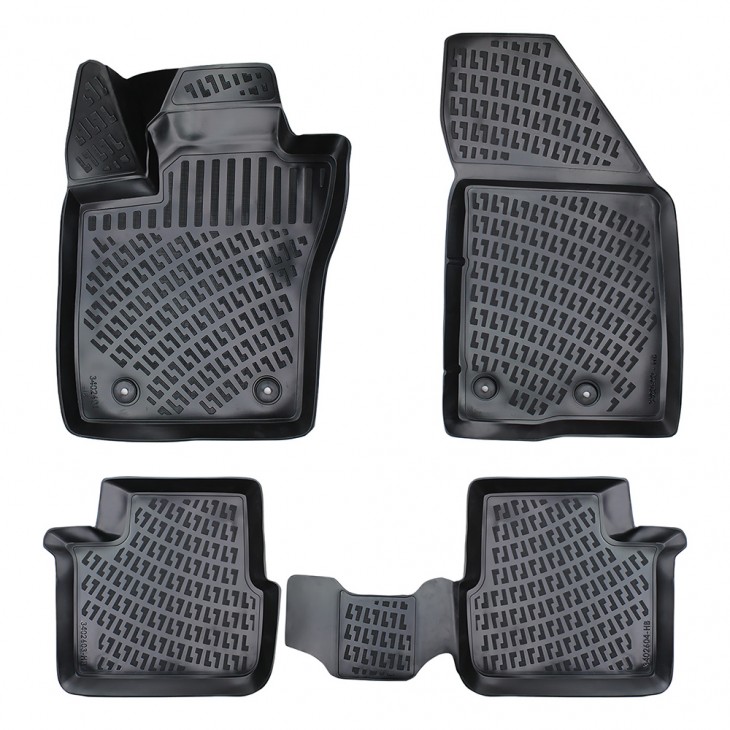 Set covorase auto cauciuc umbrella pentru fiat egea / tipo hb 2015- - 58145 - UMBRELLA