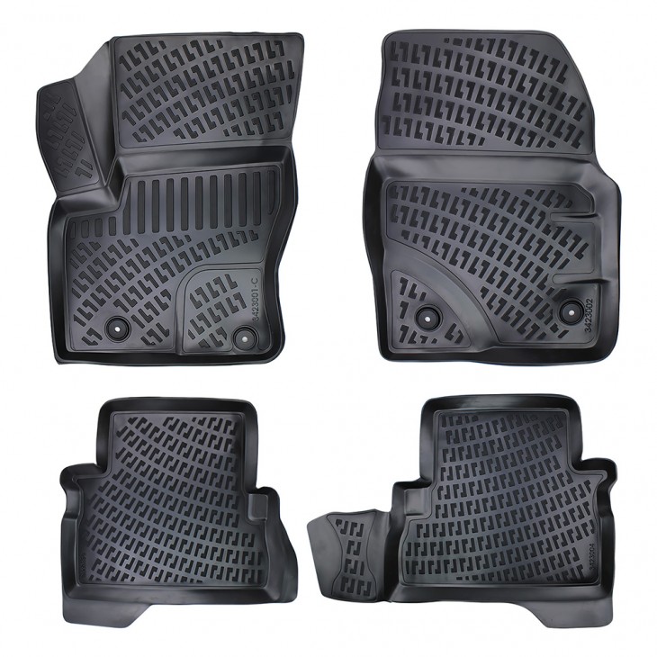 Set covorase auto cauciuc umbrella pentru ford c-max i 2003-2010 - 58153 - UMBRELLA