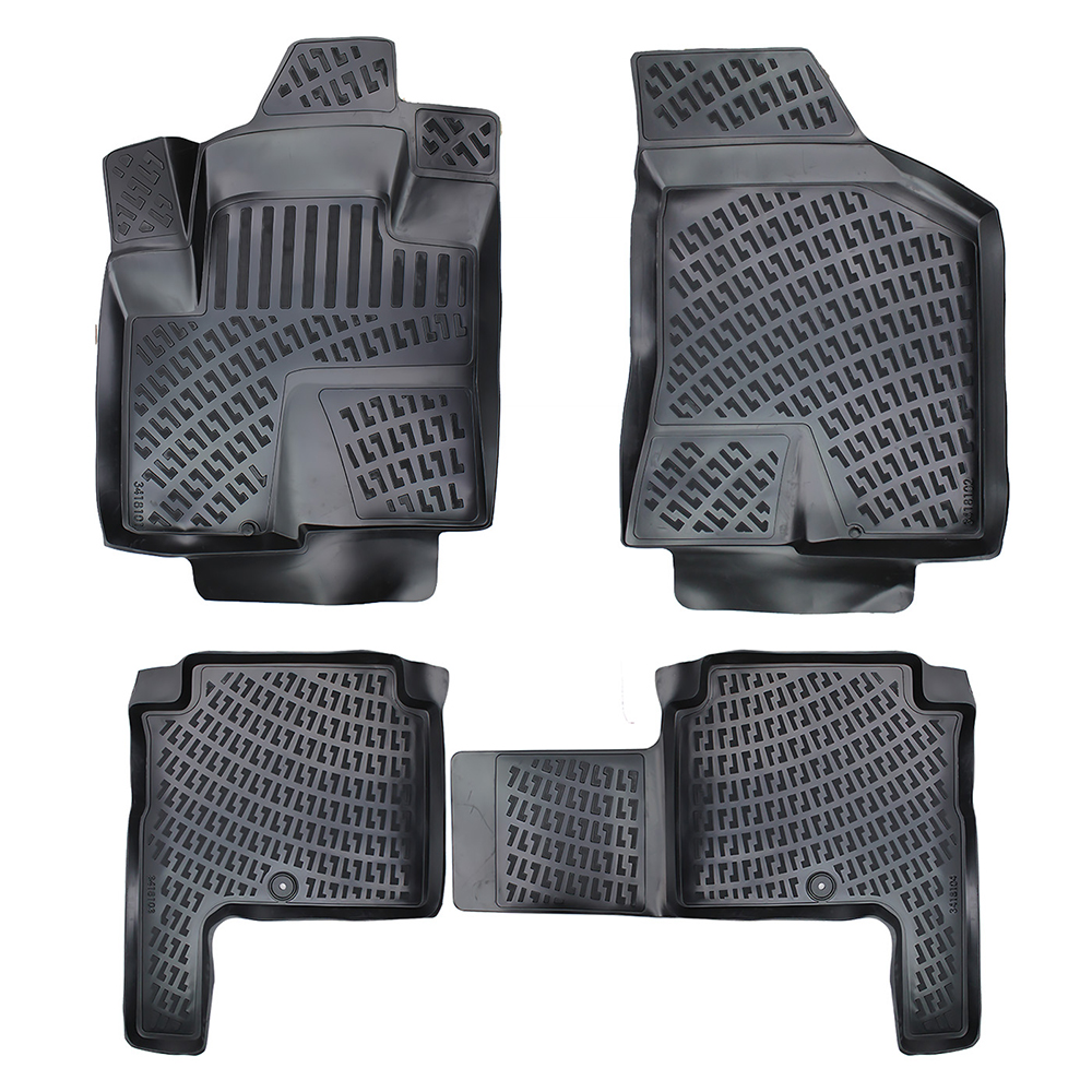 Set covorase auto cauciuc umbrella pentru hyundai santa fe ii 2006-2012 - 58429 - UMBRELLA