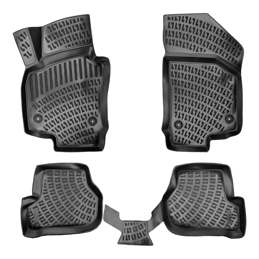 Set covorase auto cauciuc umbrella pentru seat leon ii 2005-2012 - 59676 - UMBRELLA