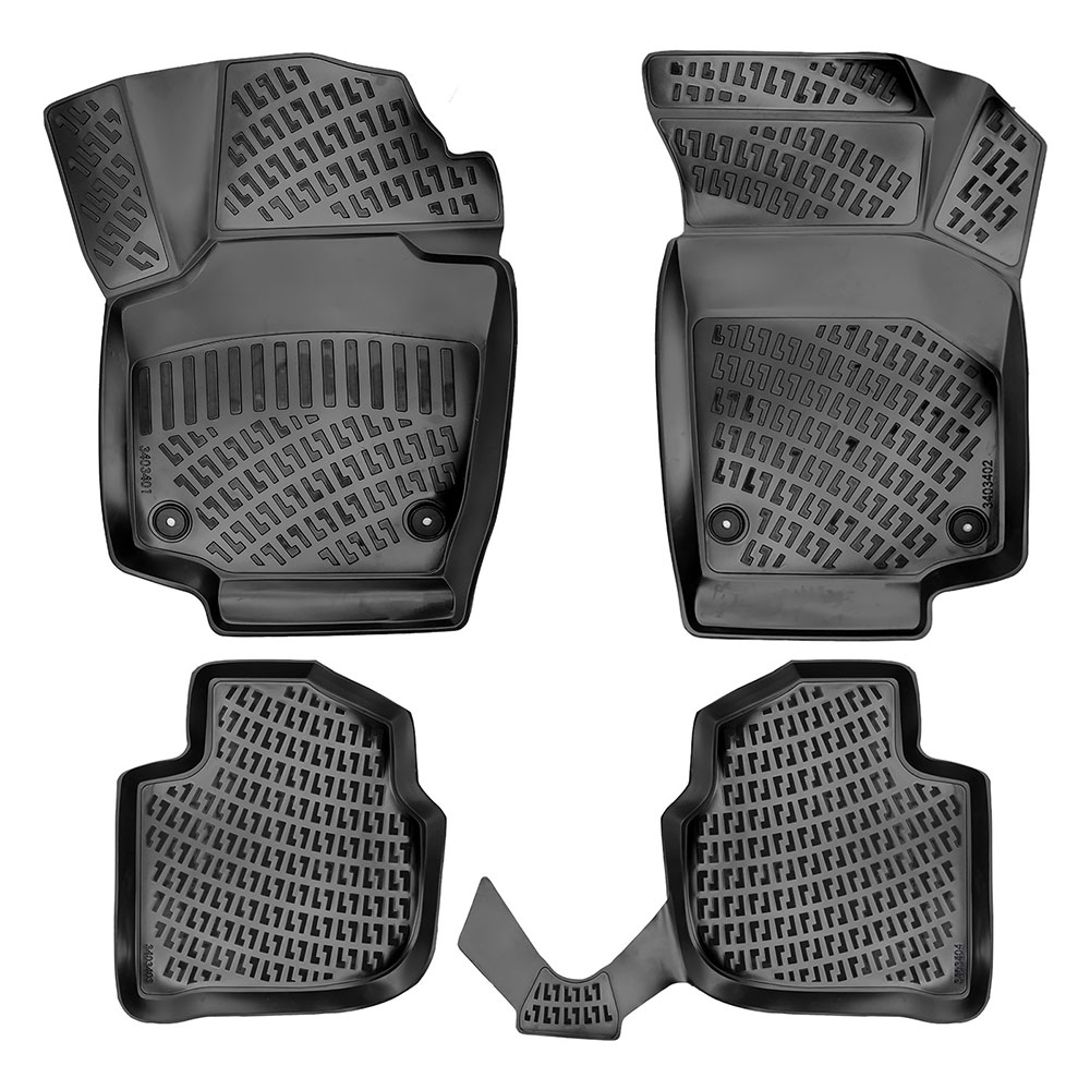 Set covorase auto cauciuc umbrella pentru skoda rapid 2012- - 74783 - UMBRELLA