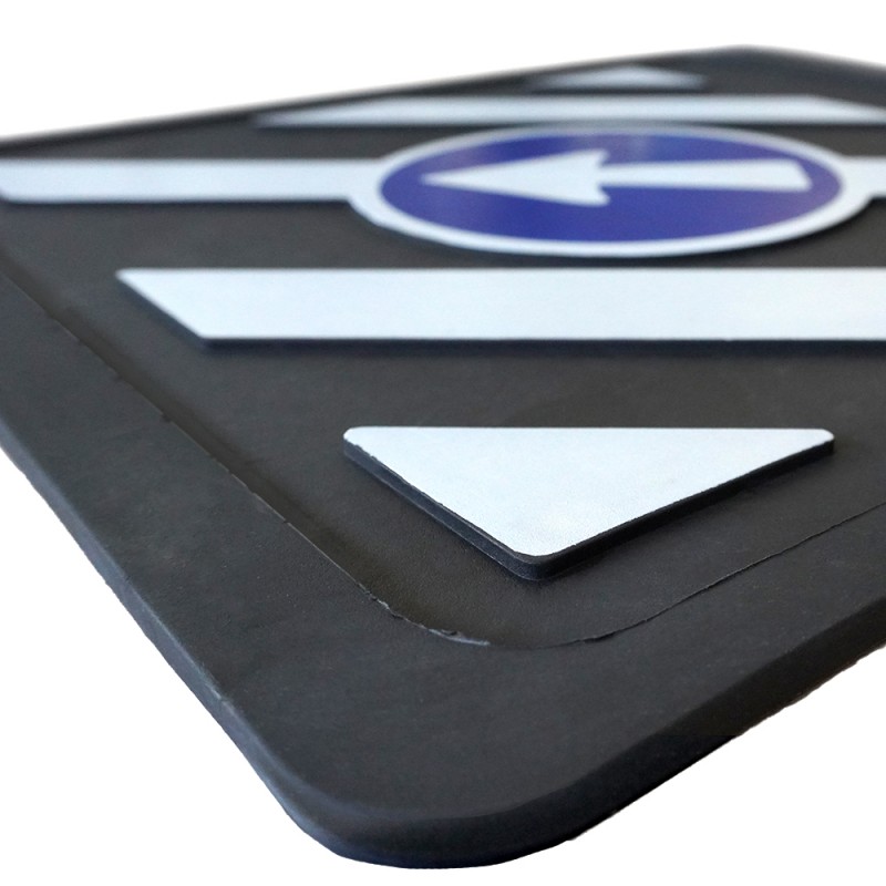 Aparatori noroi camion 3d 40x45 cm set 2 buc - 45087 - MEGA DRIVE