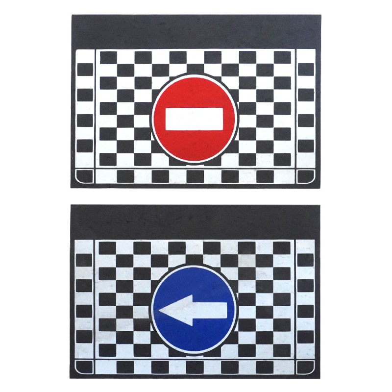 Aparatori noroi camion 3d 40x45 cm set 2 buc - 45087 - MEGA DRIVE