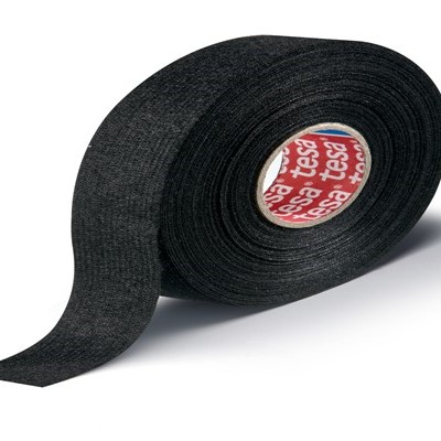 Banda textila cablaje neagra25m/19mm - rezistenta 105c