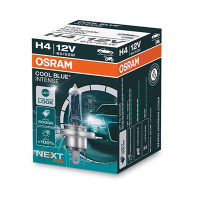 Bec 12v h4 60/55 w cool blue intense nextgen osram
