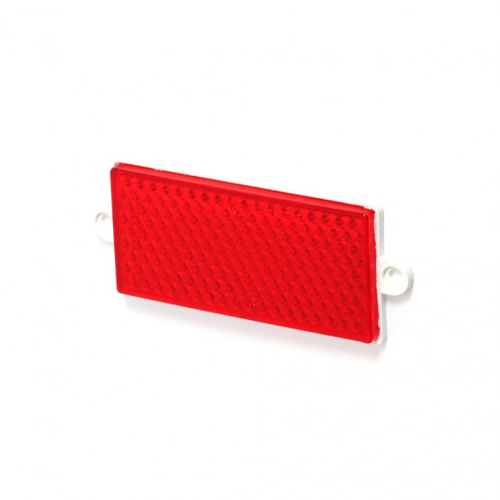 Catadioptru dreptunghiular, 51u up-105x48, rosu was - 51U - WAS