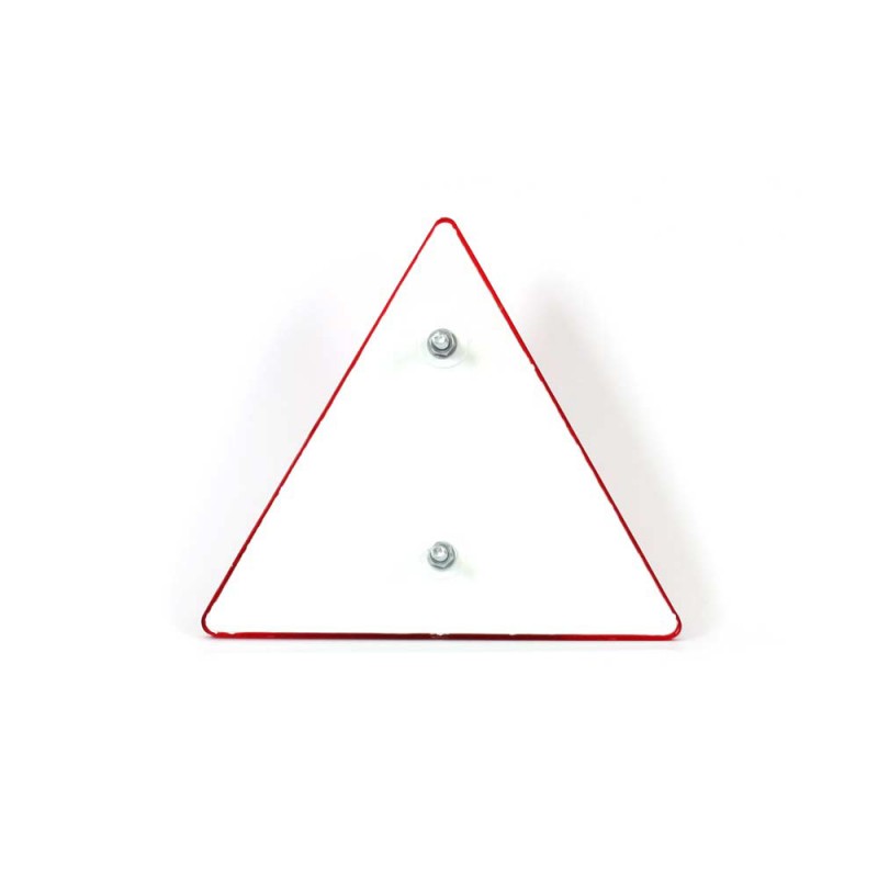 Catadioptru triunghiular, 52 ut-150, rosu was