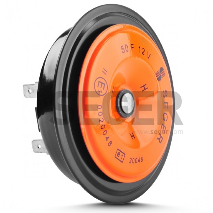 Claxon electromagnetic 12v 5a ton inalt - 50FI12.100.02K - SEGER
